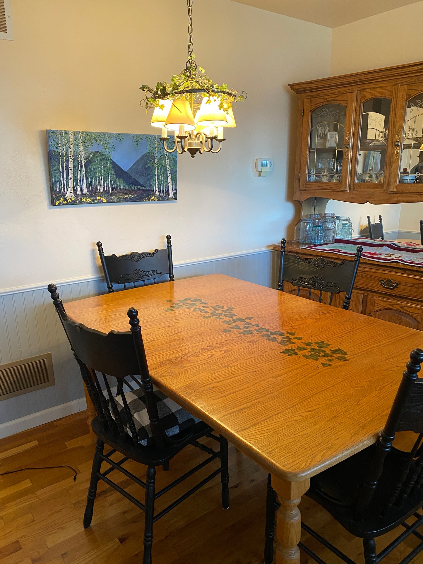 Aspens in Springtime 15 x 30 X 1 1/2" - Canvas