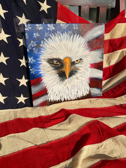 Eagle #2 - 12 x 12 x 1/2"