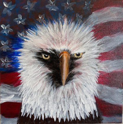 Eagle #2 - 12 x 12 x 1/2"