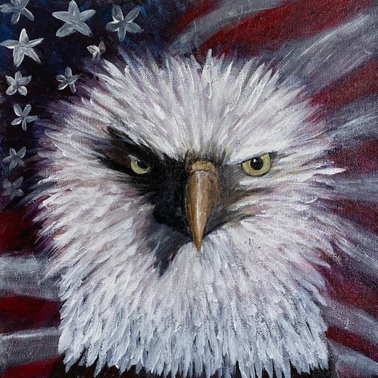Eagle #3 - 12 x 12 x 1 1/2"