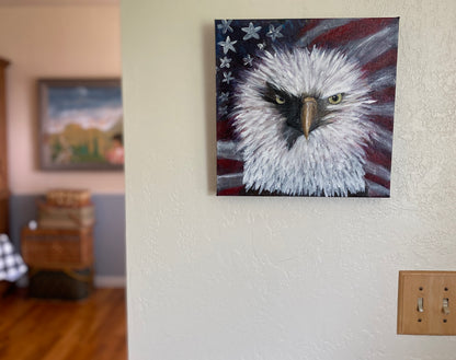 Eagle #3 - 12 x 12 x 1 1/2"