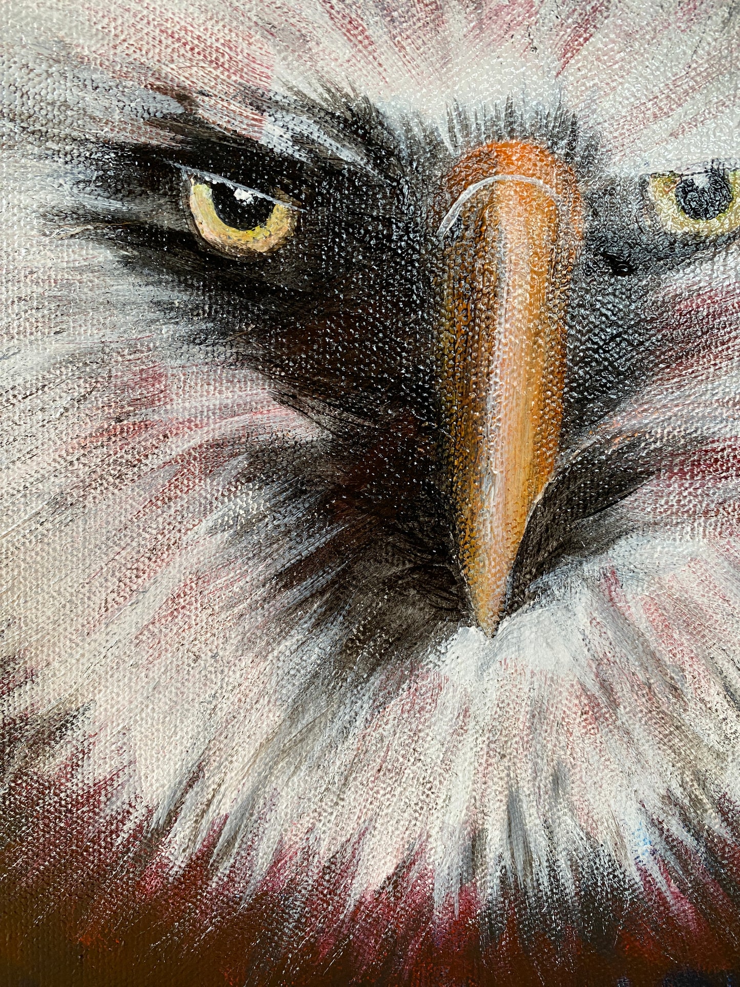 Eagle #3 - 12 x 12 x 1 1/2"