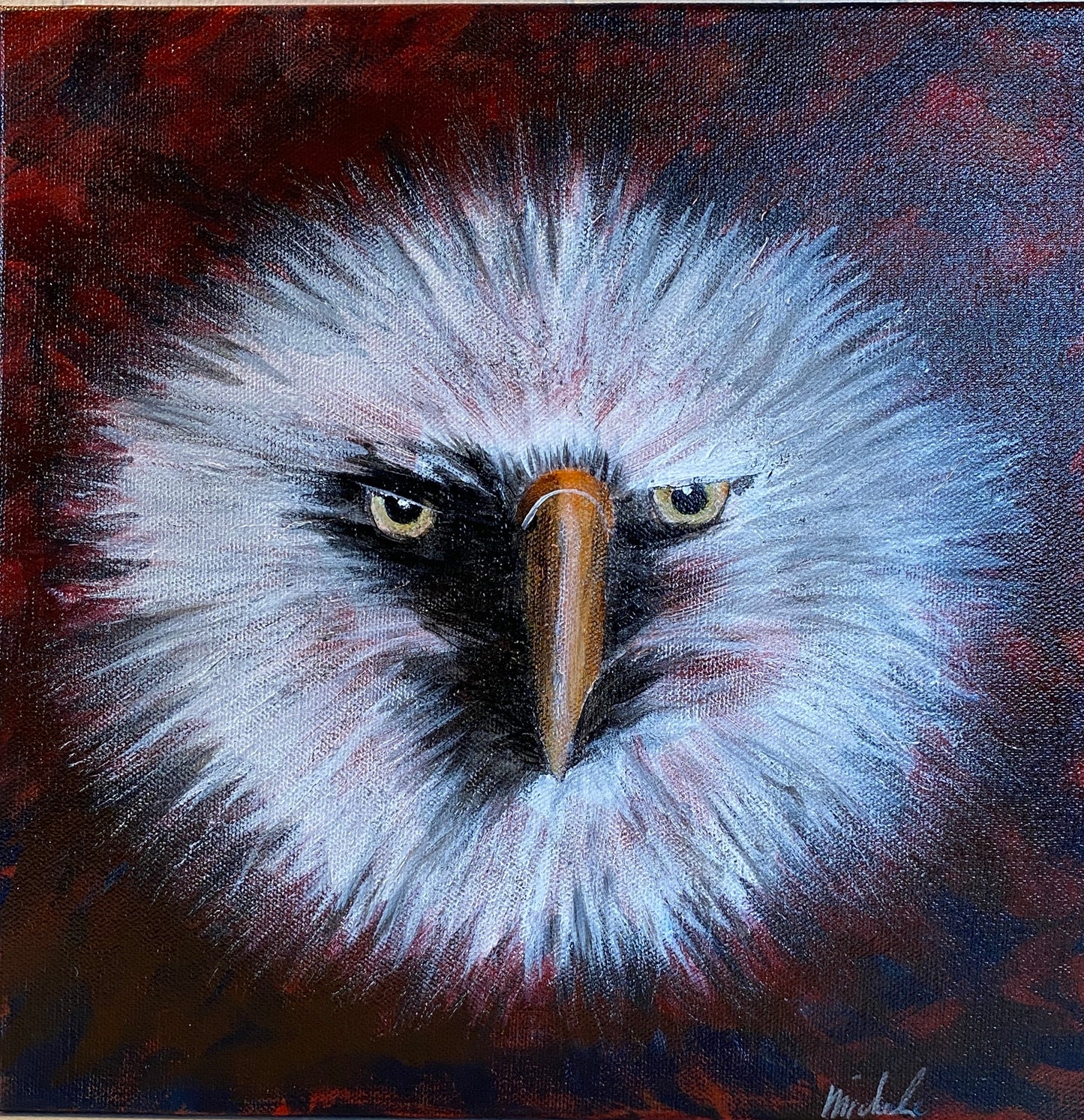 Eagle #3 - 12 x 12 x 1 1/2"