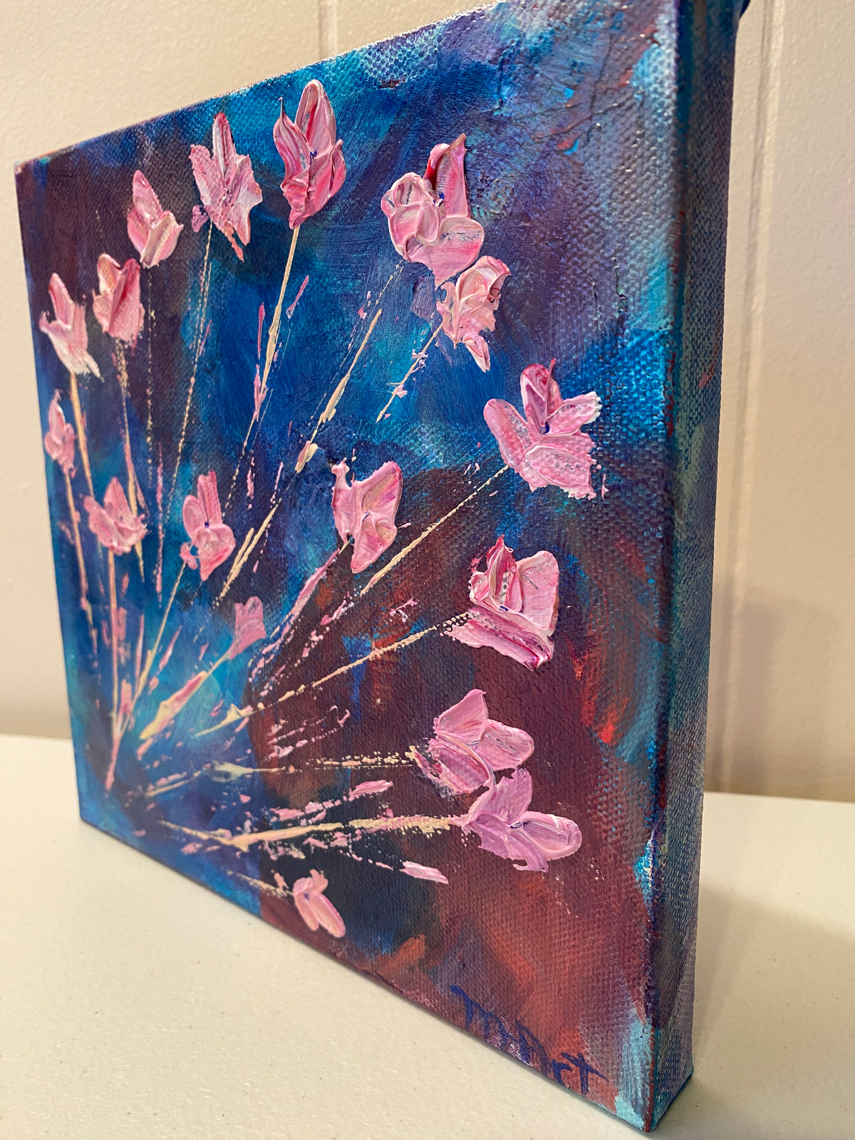 Happy Pinks - Acrylic - 8 x 8