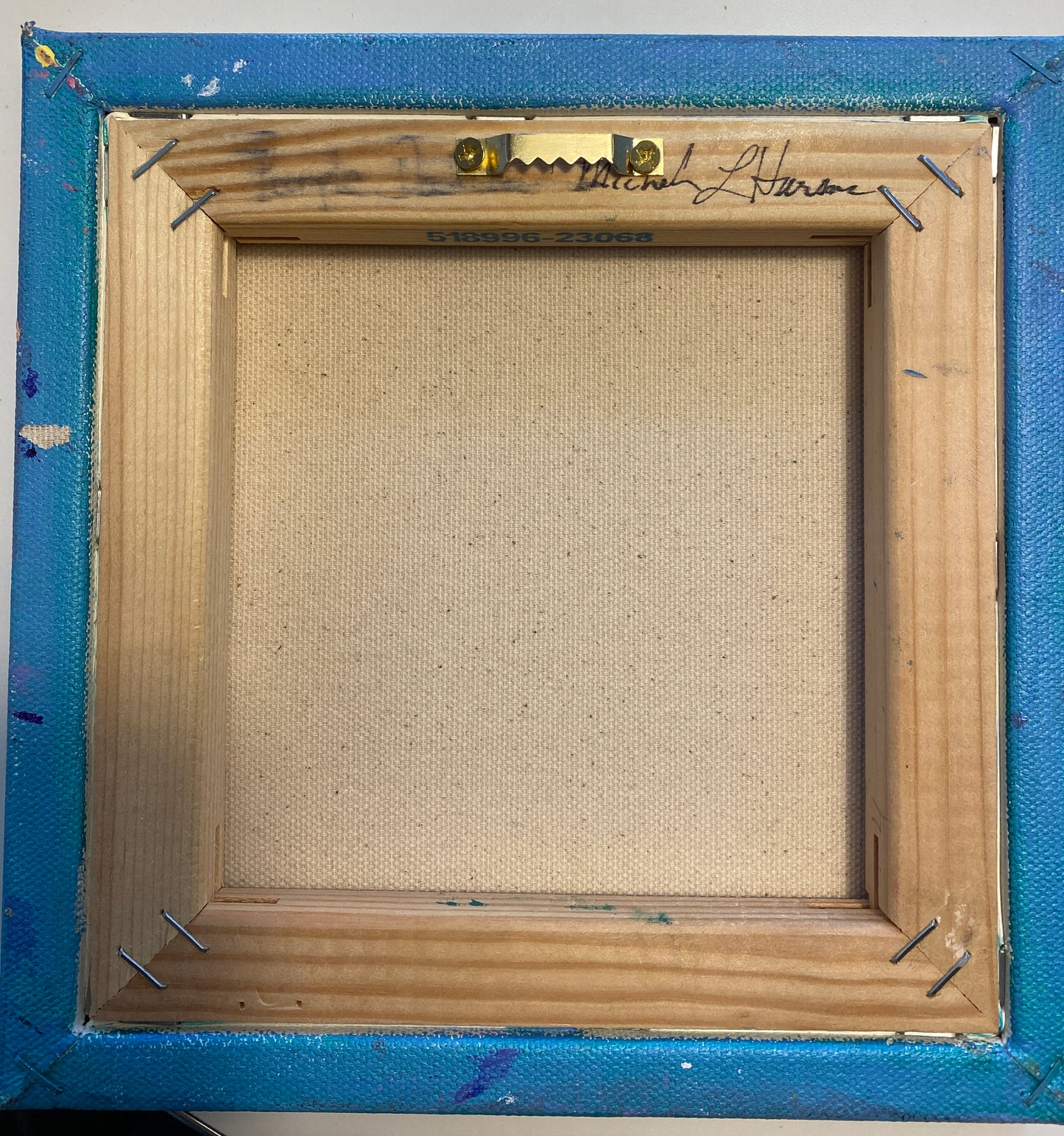 Happy Happy Happy - Set of 4 paintings - 8 x 8 each - Acrylic