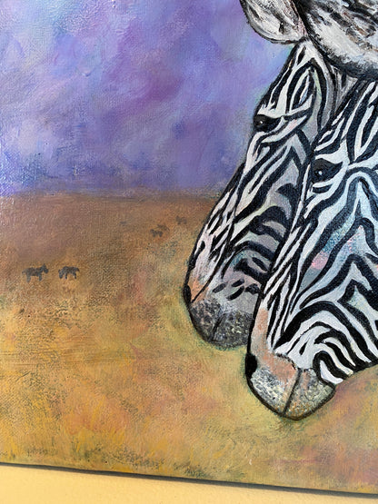 Twins? - 14" x 14" x 5/8" Canvas