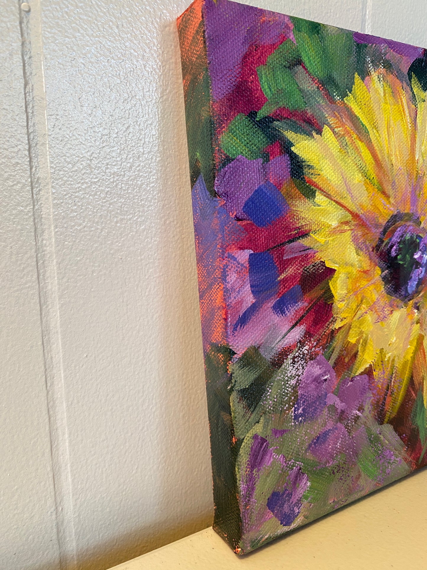 Happy Suflower - 8x8x7/8