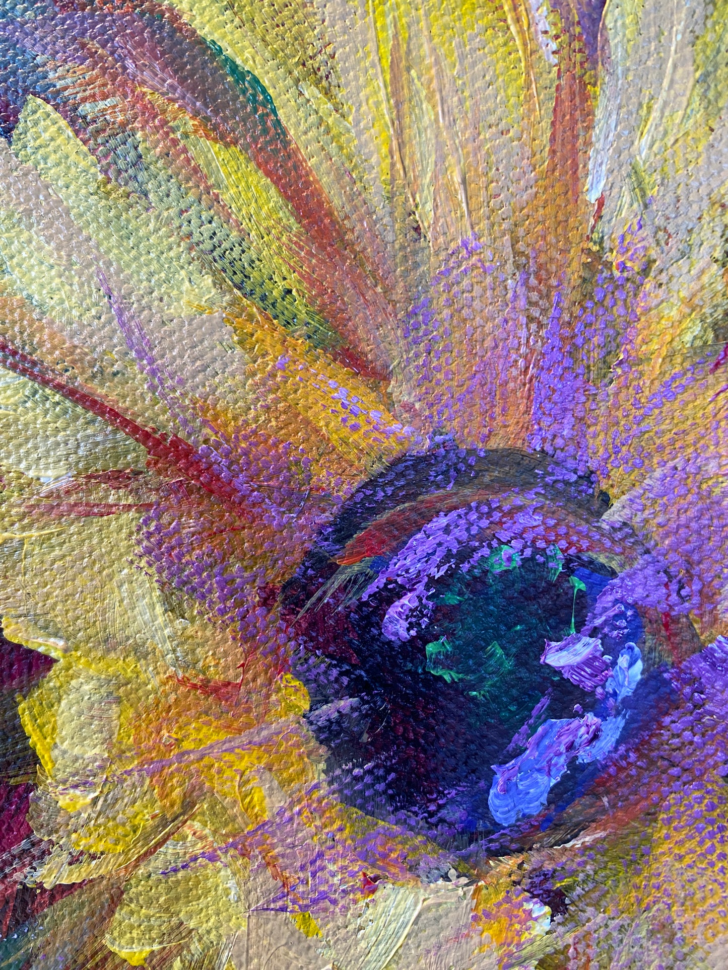 Happy Suflower - 8x8x7/8