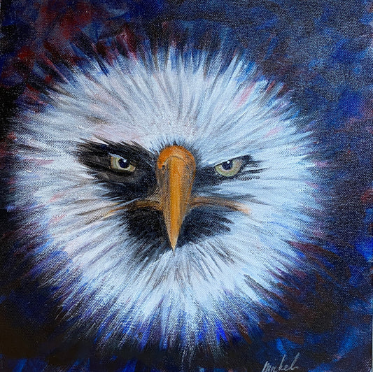 Eagle #2 - 12 x 12 x 1/2"