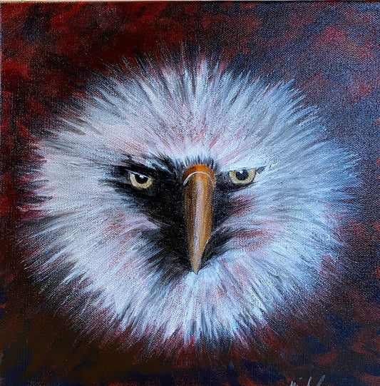 Eagle #3 - 12 x 12 x 1 1/2"