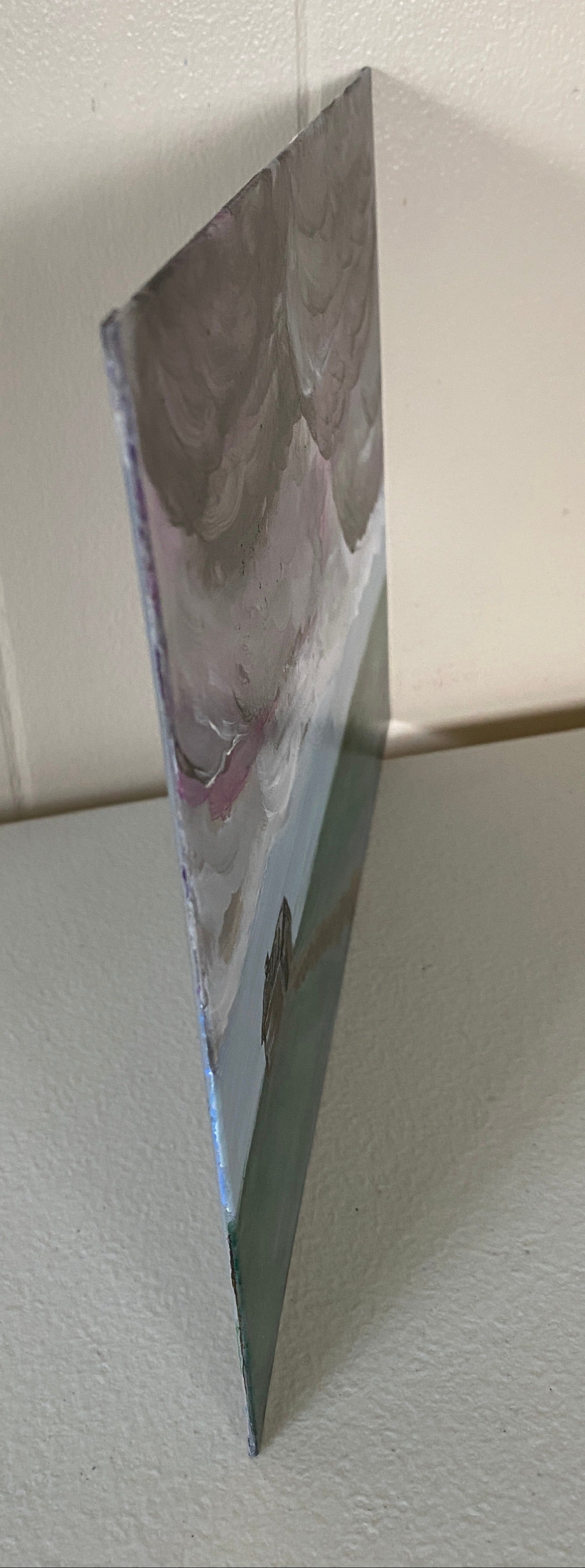 Prairie Storm - Acrylic on steel - 8 x 10