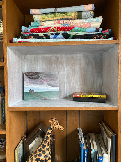 Prairie Storm - Acrylic on steel - 8 x 10