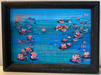 Water Lilies - Mini Oil - 4 1/2" x 5 1/2"