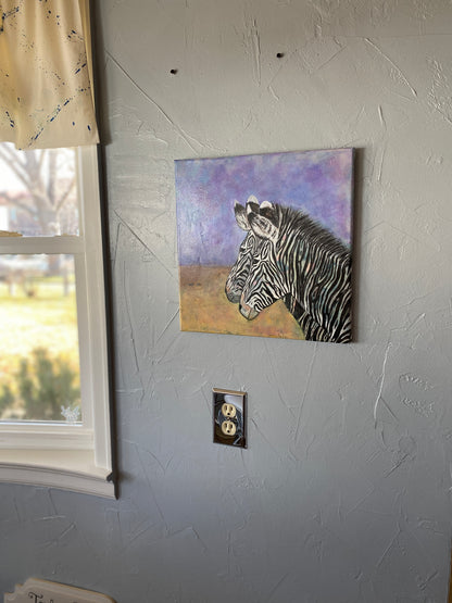 Twins? - 14" x 14" x 5/8" Canvas