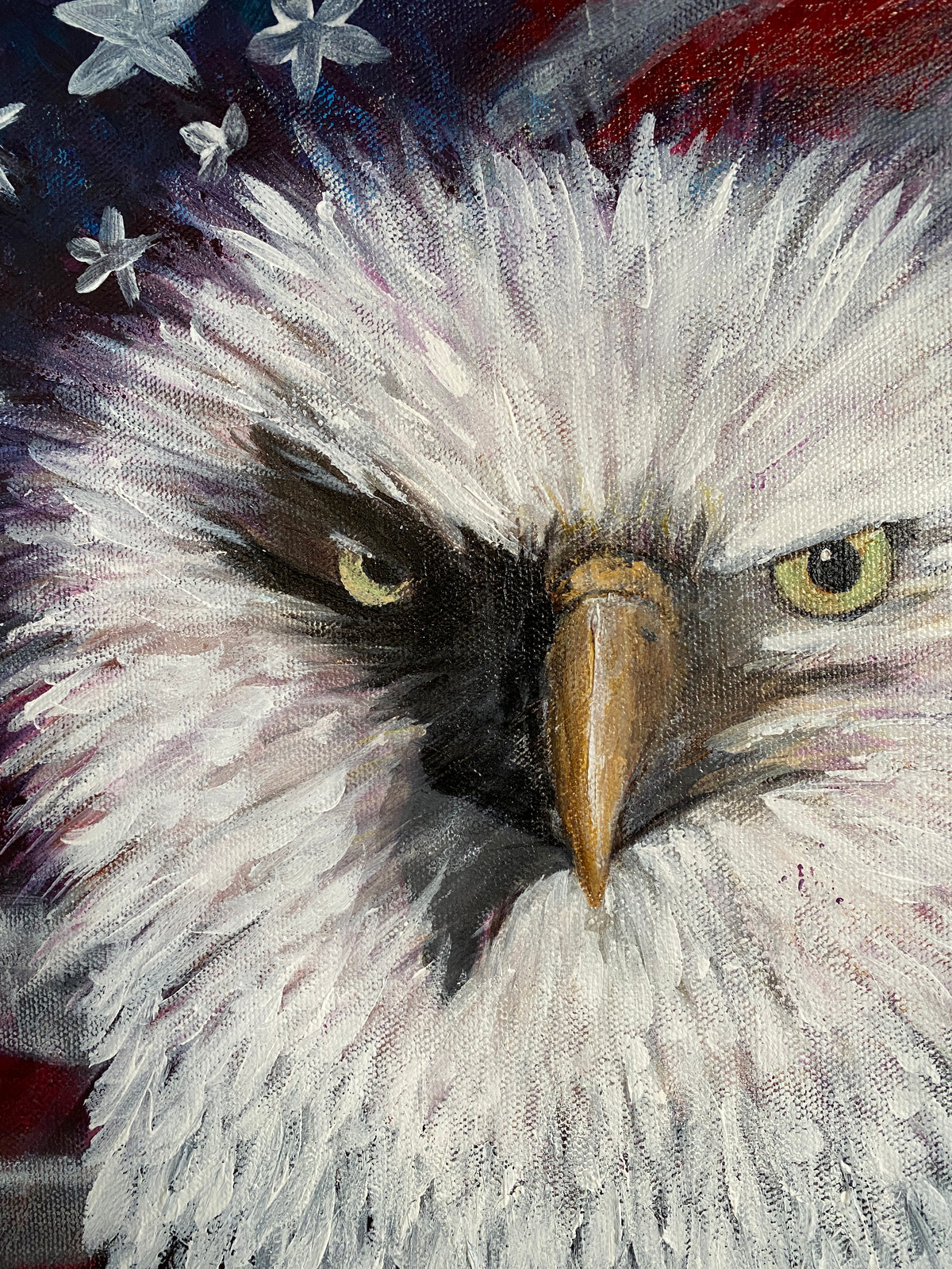 Eagle #3 - 12 x 12 x 1 1/2"