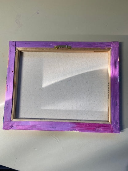 Lone Tree #4 - Acrylic on canvas - 8 x 10